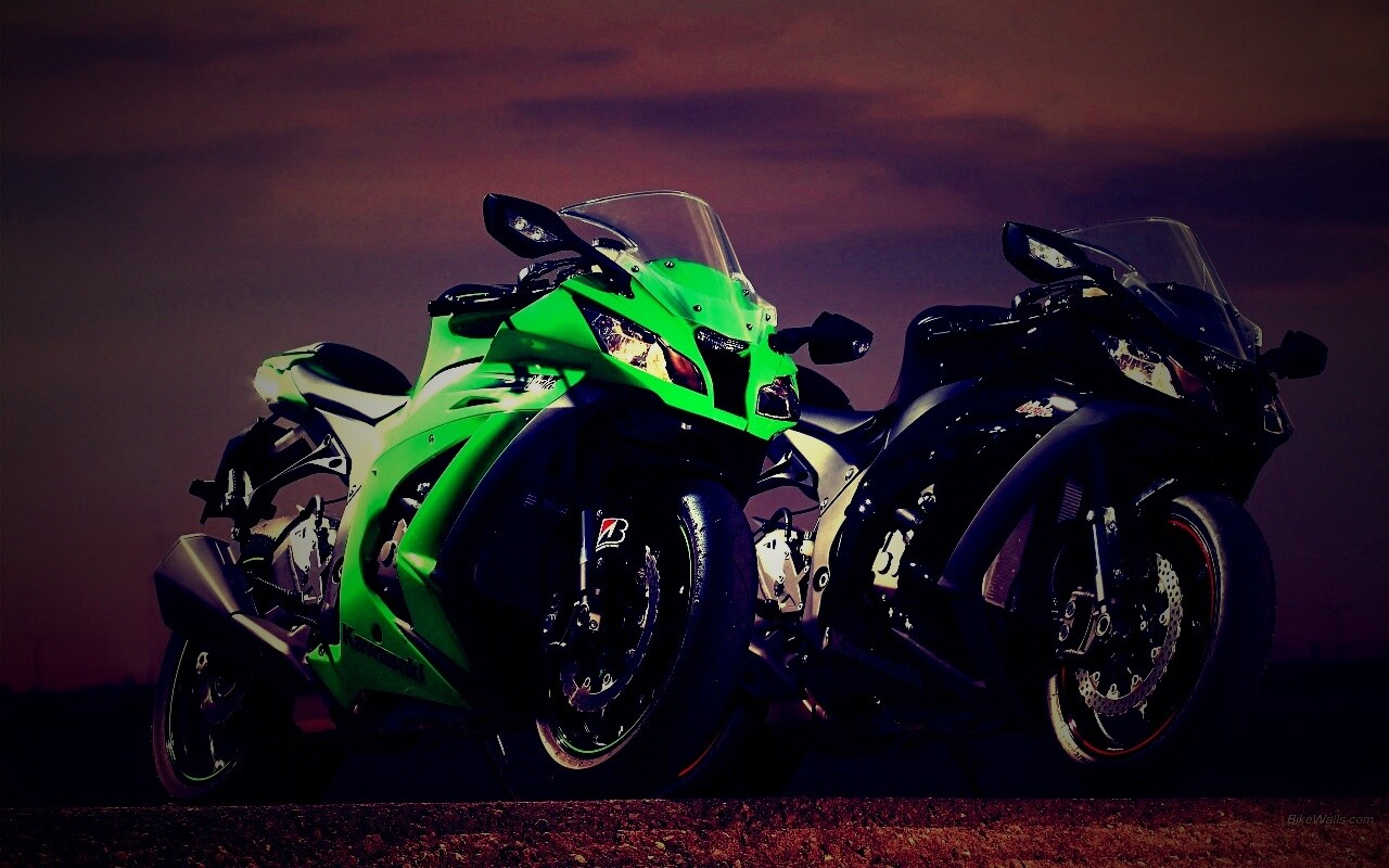 Два Кавасаки обои