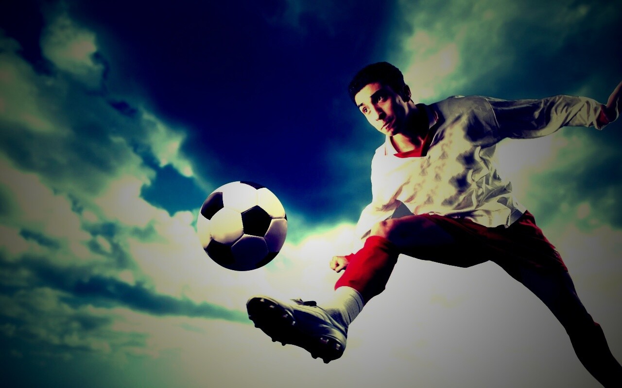 Футболист обои