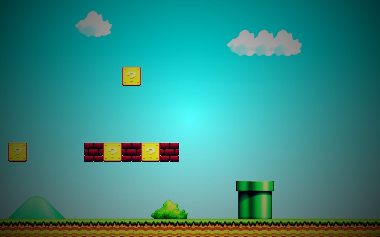 Мир супермарио обои