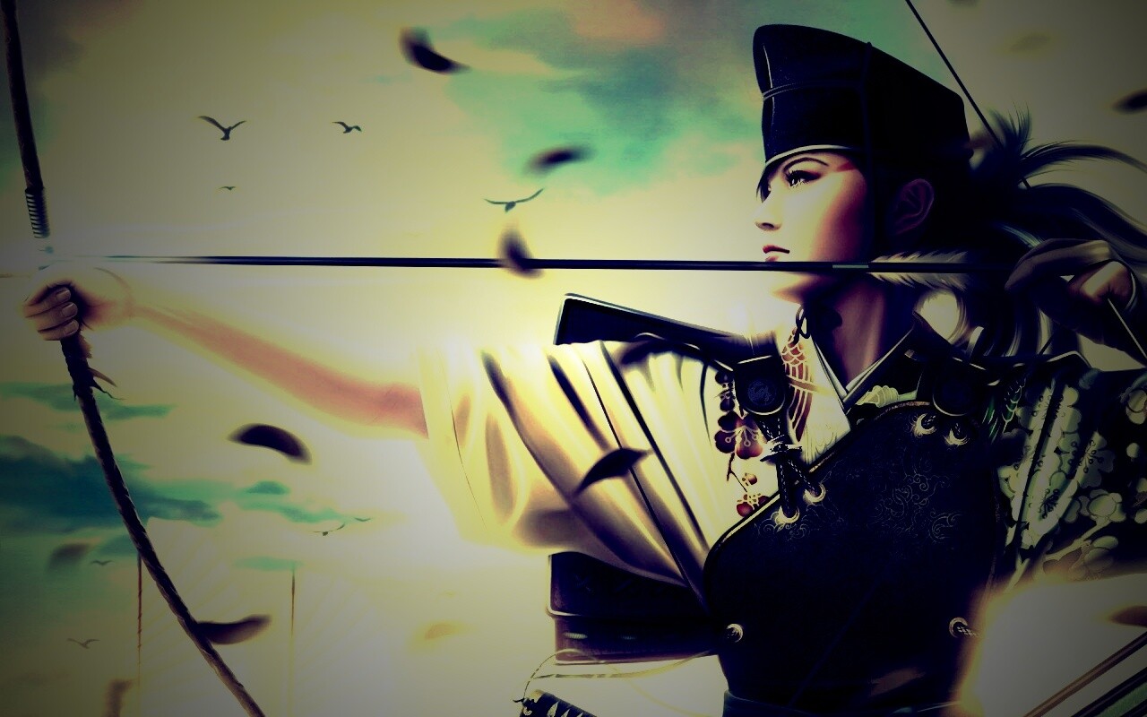 Лучница обои