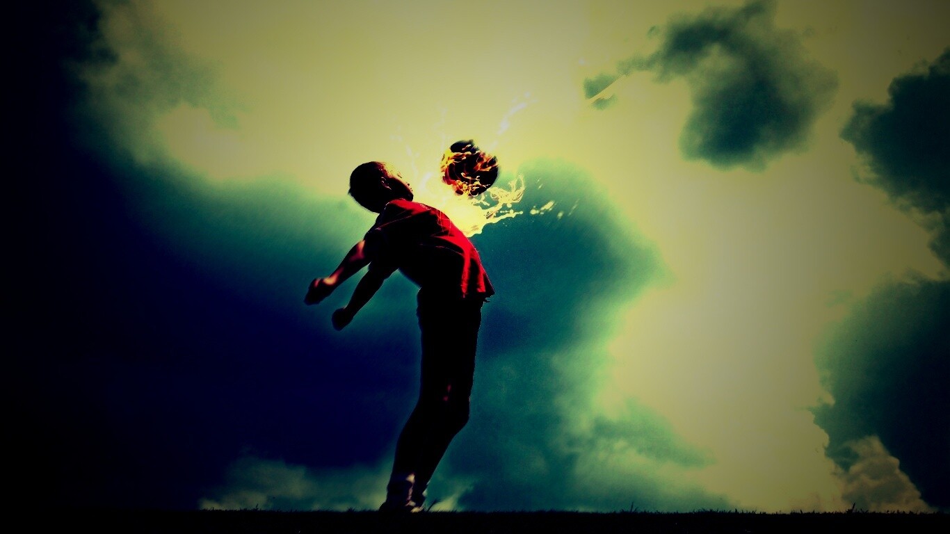 Футболист обои