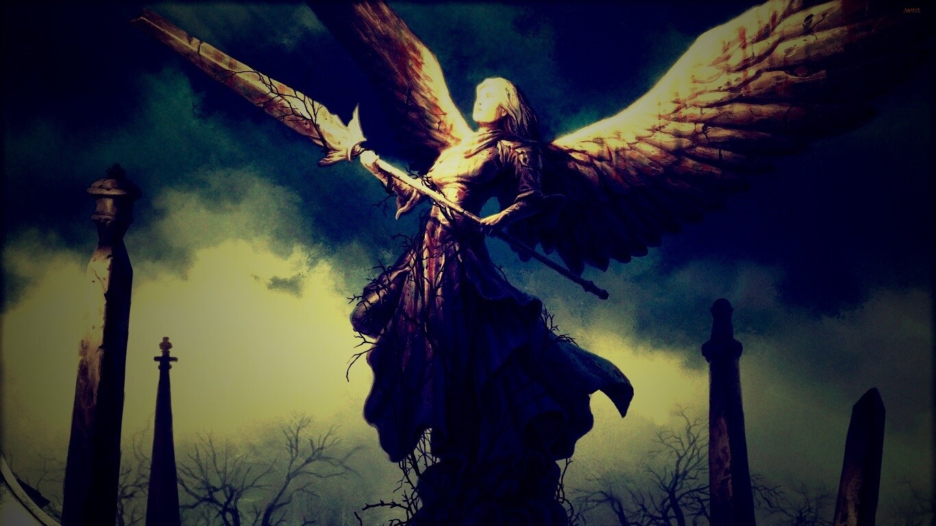 Ангел с мечом обои