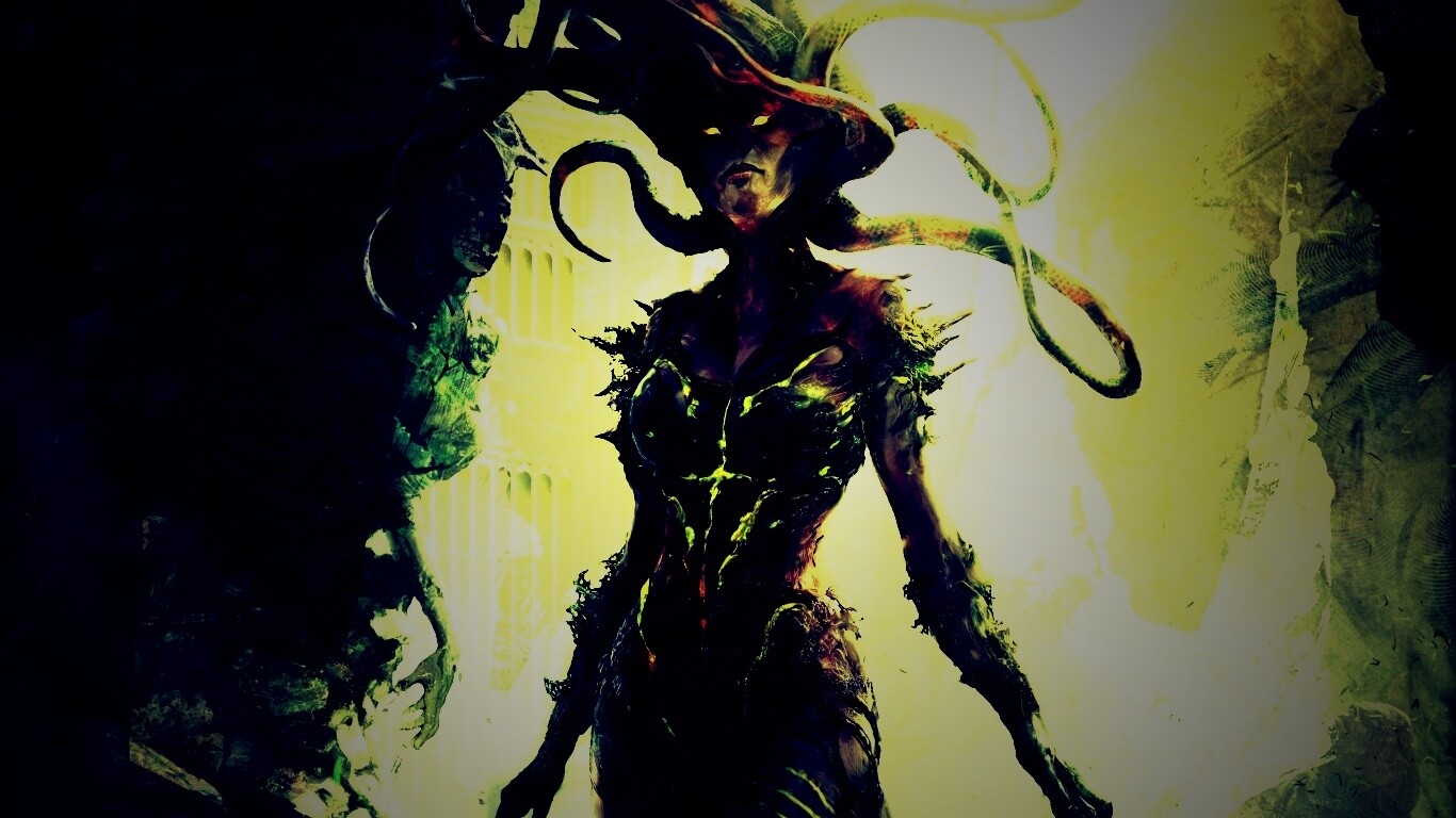 Горгона обои