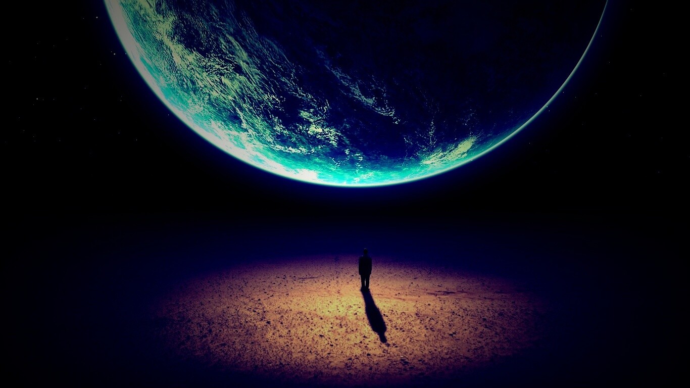 Планета против человека обои