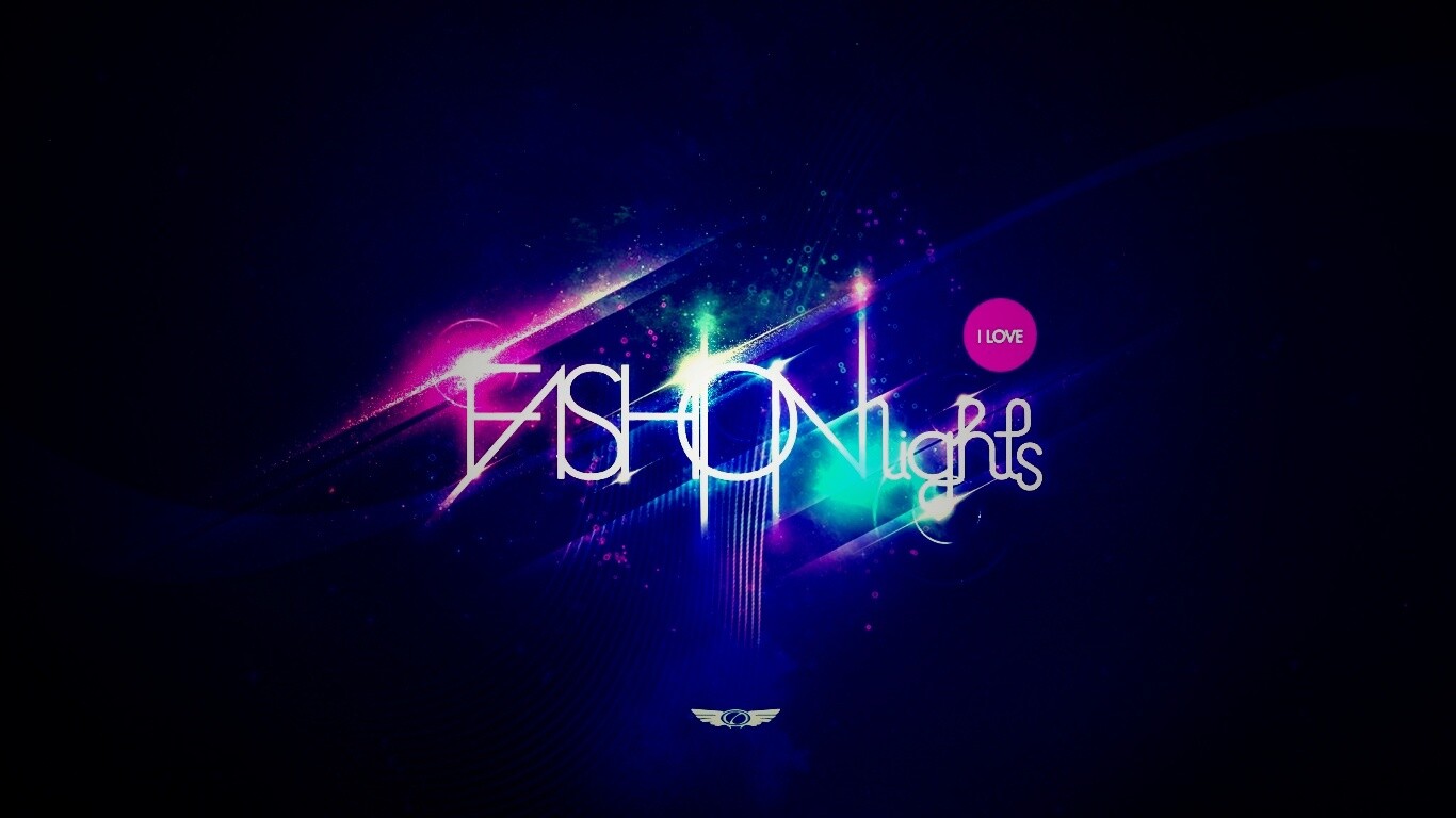 I love fashion lights обои