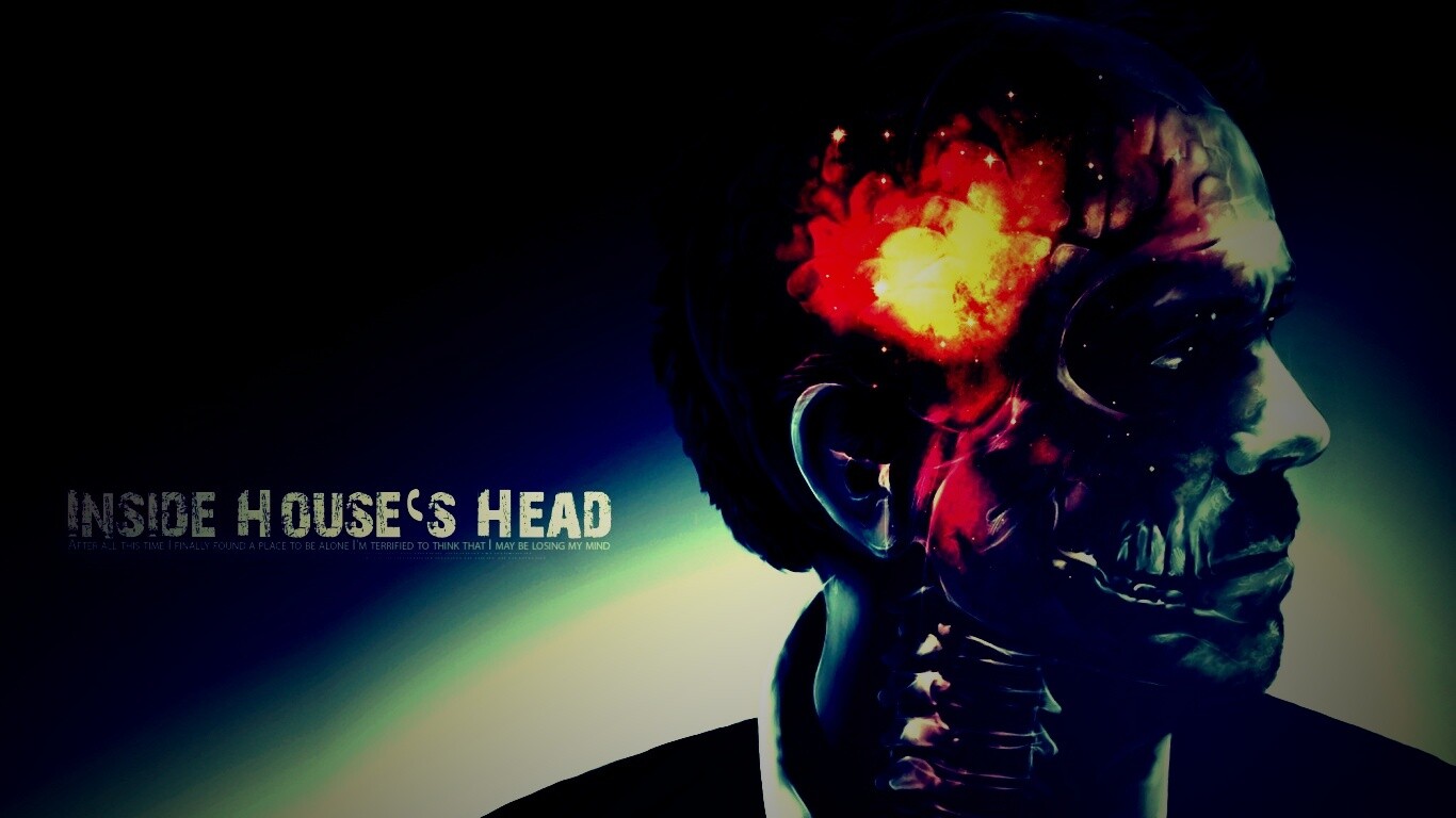 В голове доктора Хауса обои