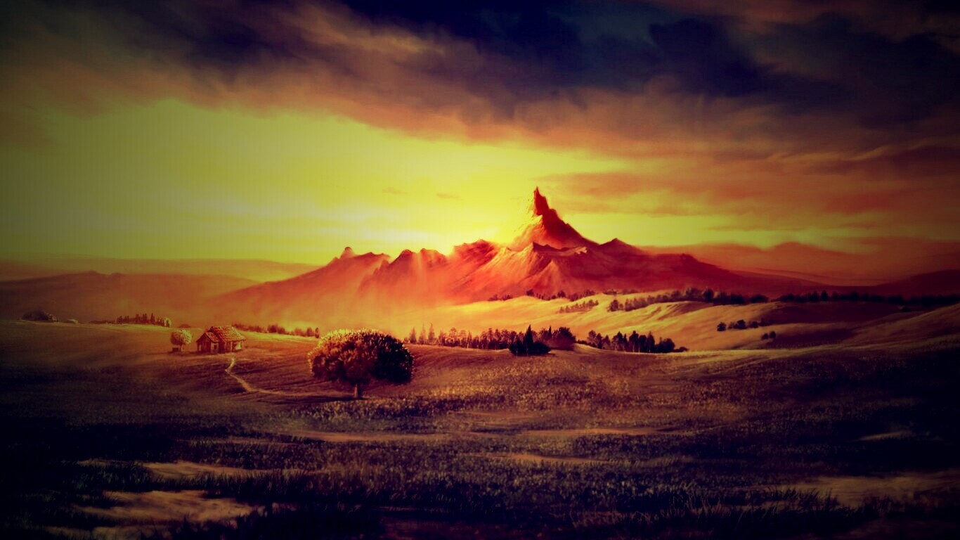 Пейзаж обои