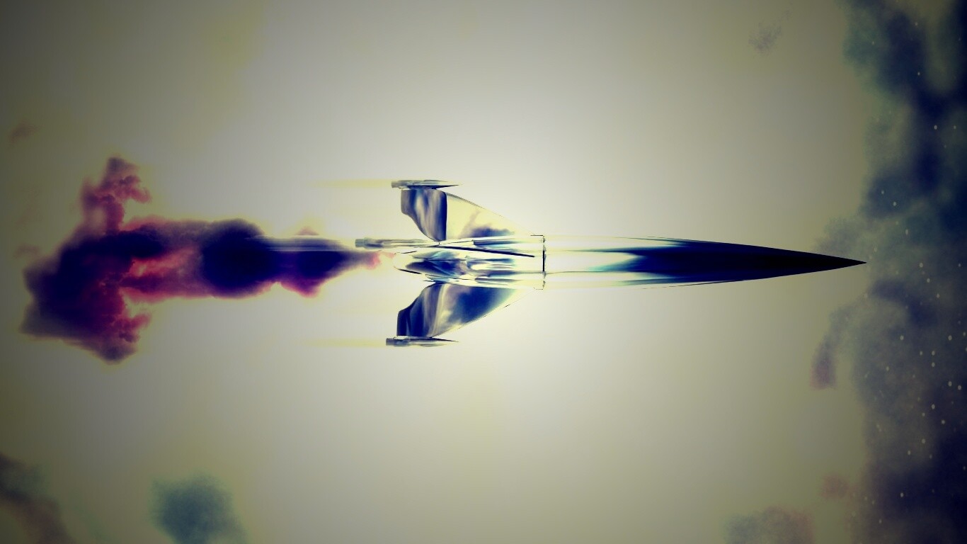 Ракета в полете обои