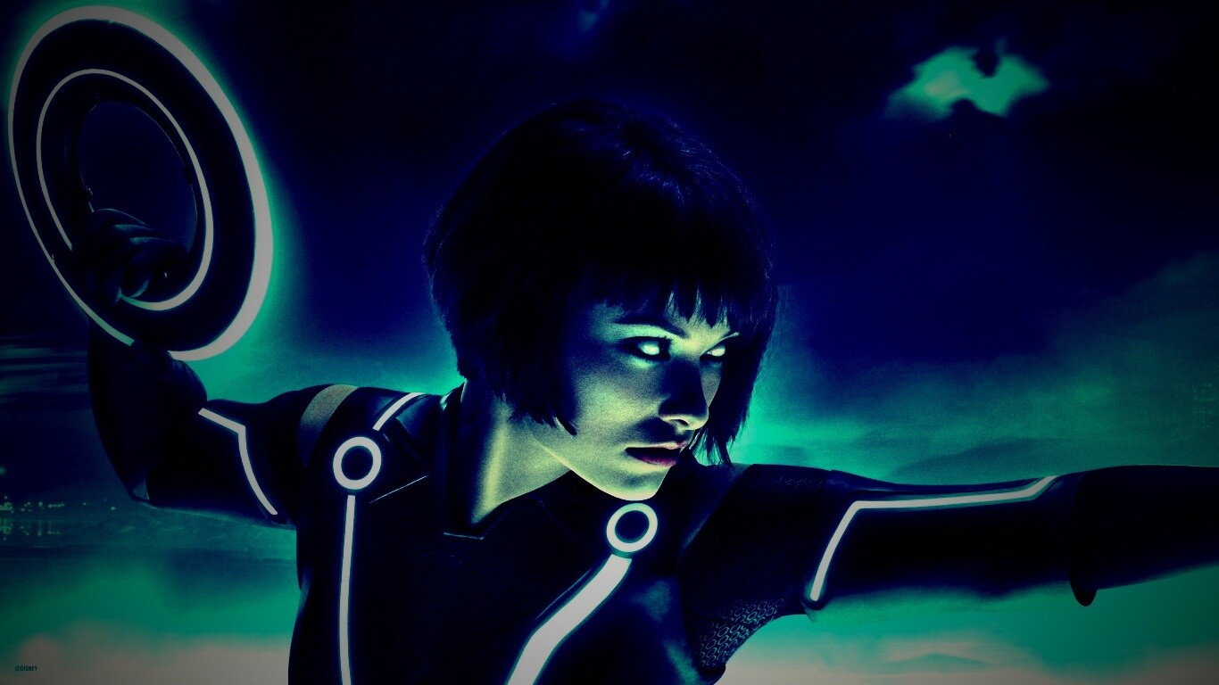 Оливия Уайлд в Трон: Наследие обои