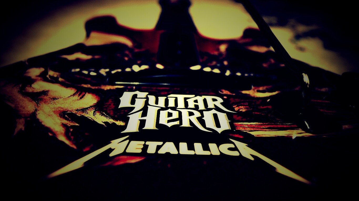 Контролер для Guitar Hero с Металликой обои