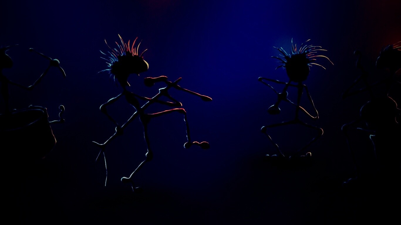 Фигурки музыкантов обои