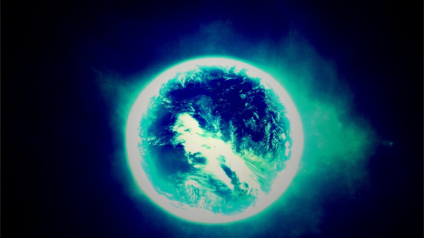 Ледяная планета обои