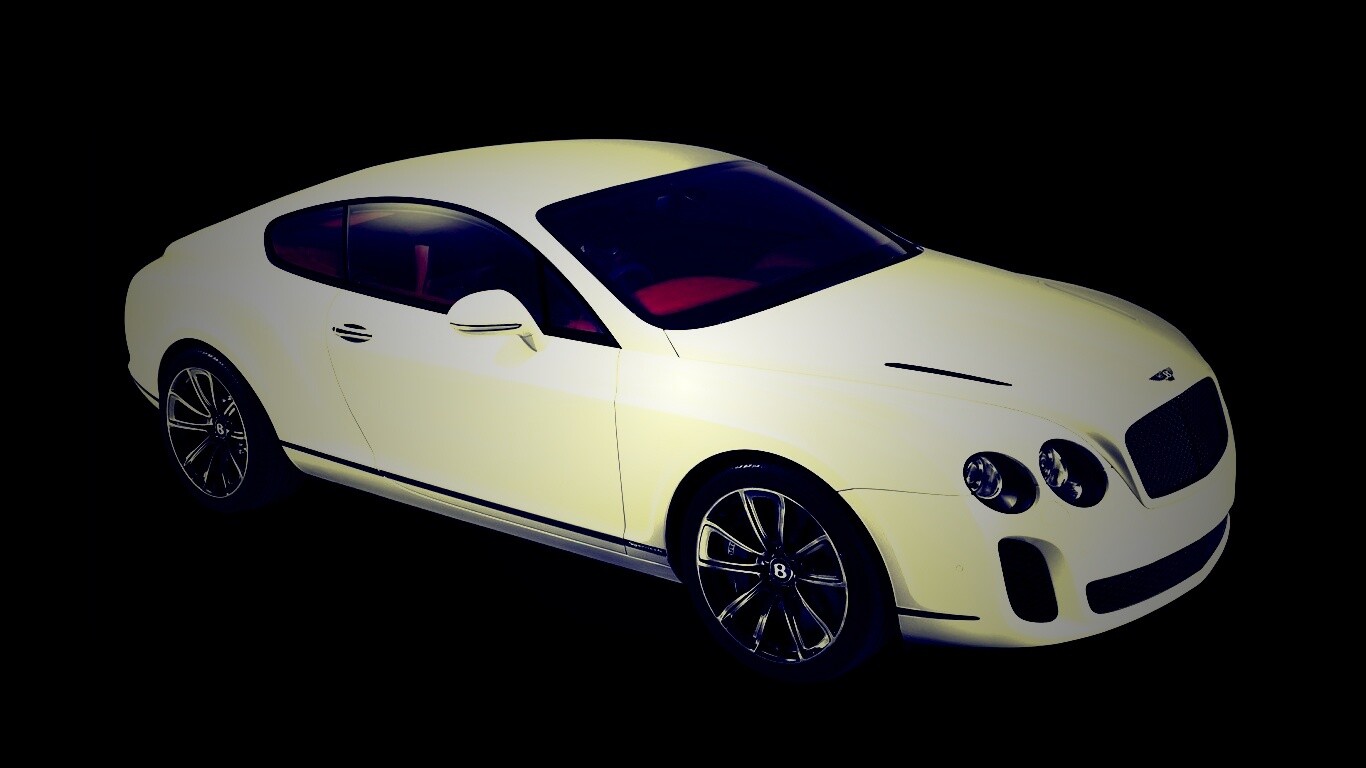 Трехдверный бентли обои