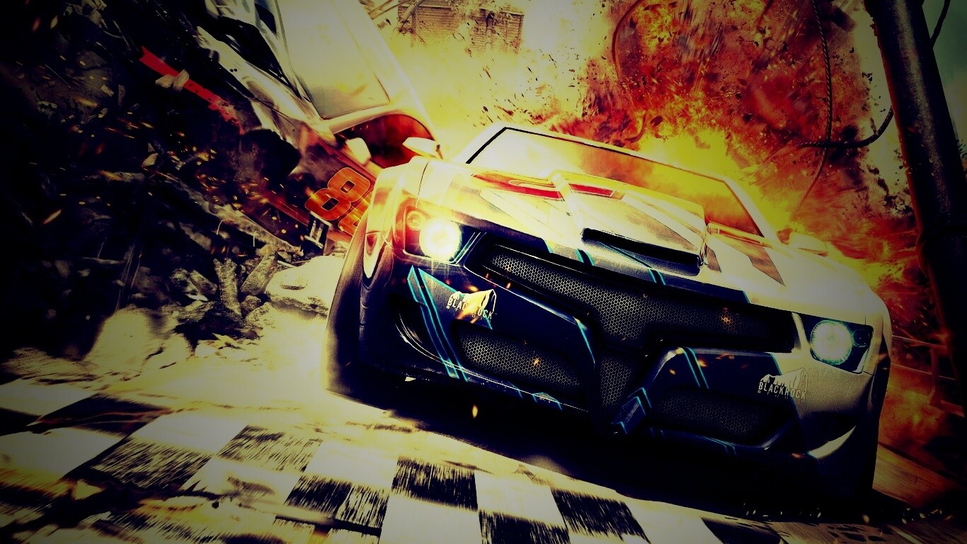 Из игры Split Second обои