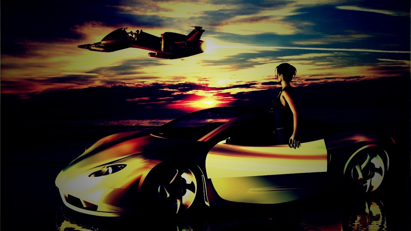 Транспорт будущего обои