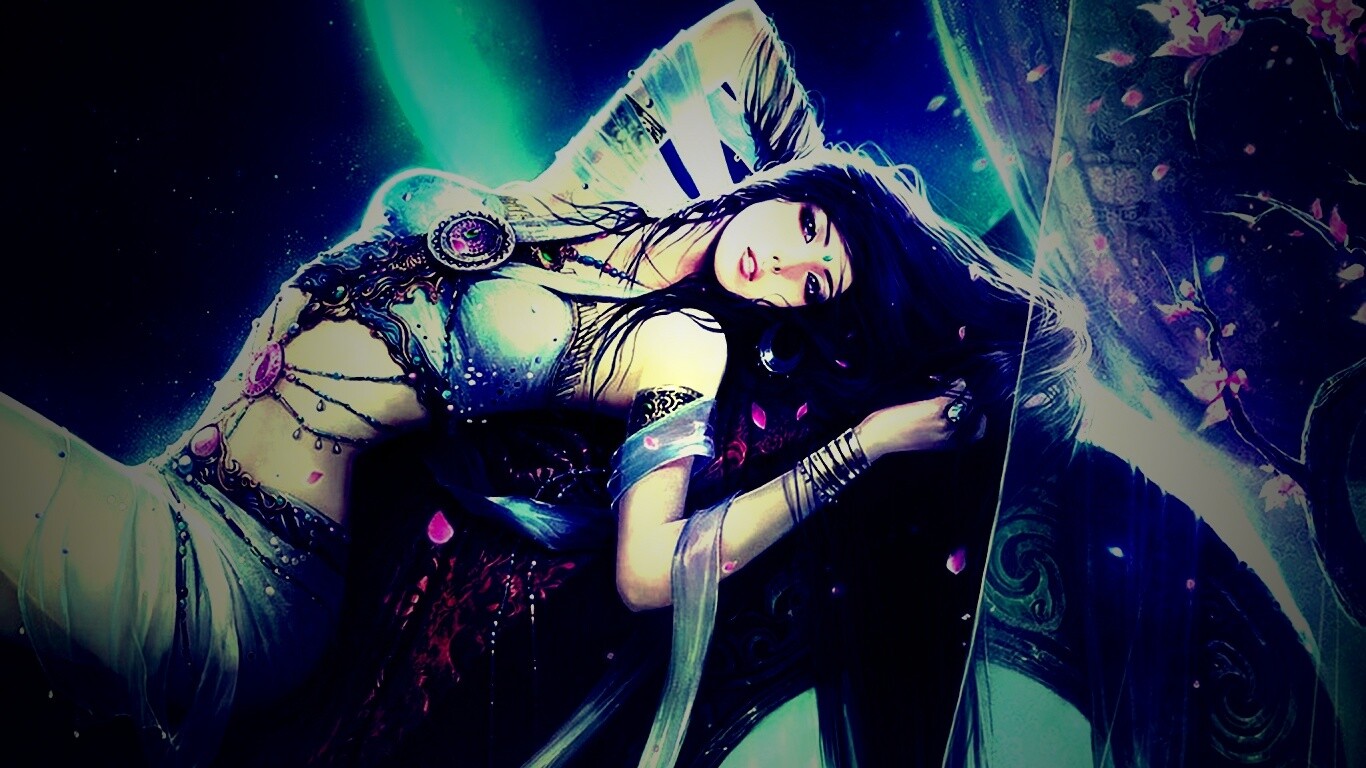 Эльфийка обои