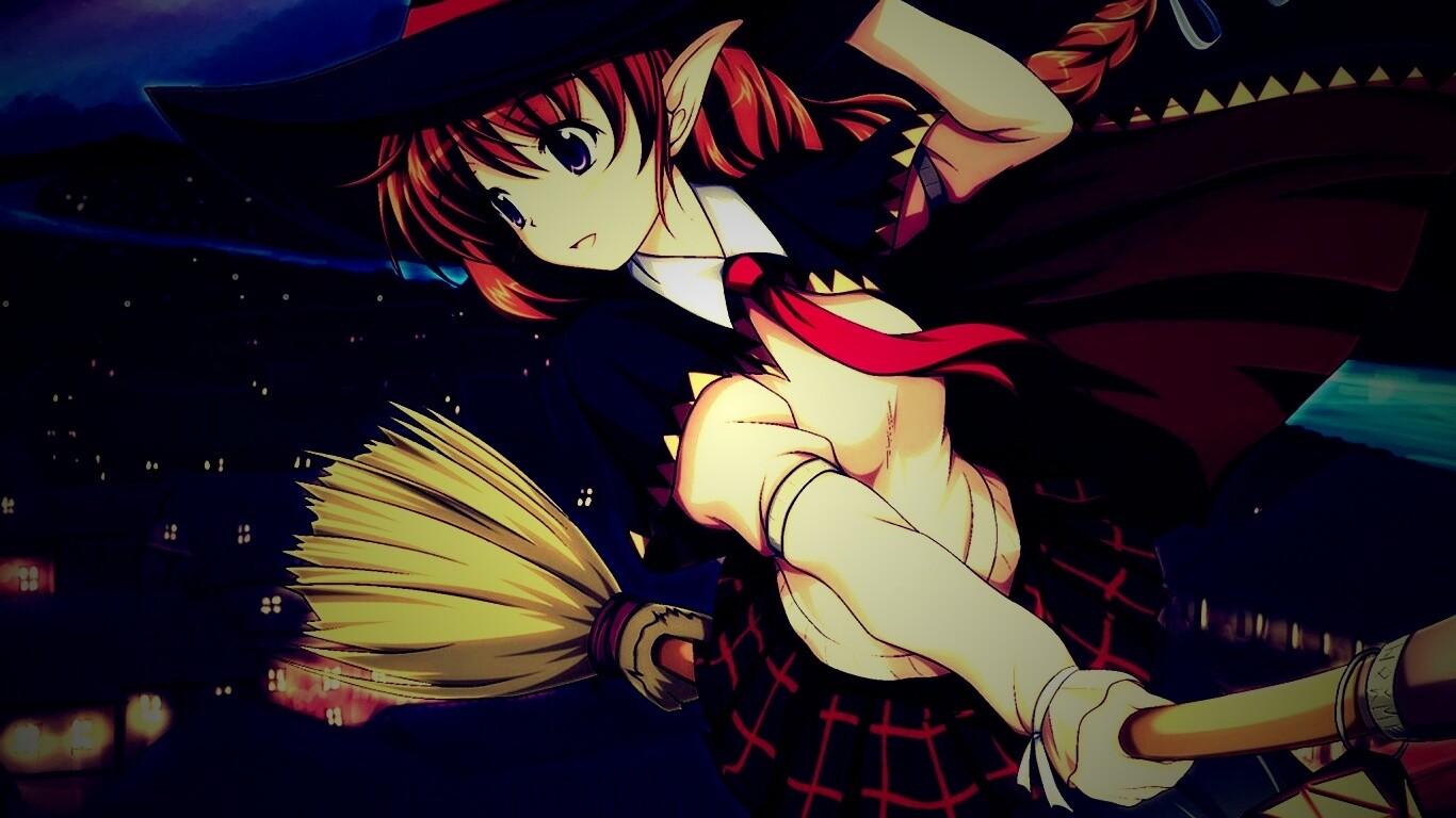 Эльфийская ведьмочка обои