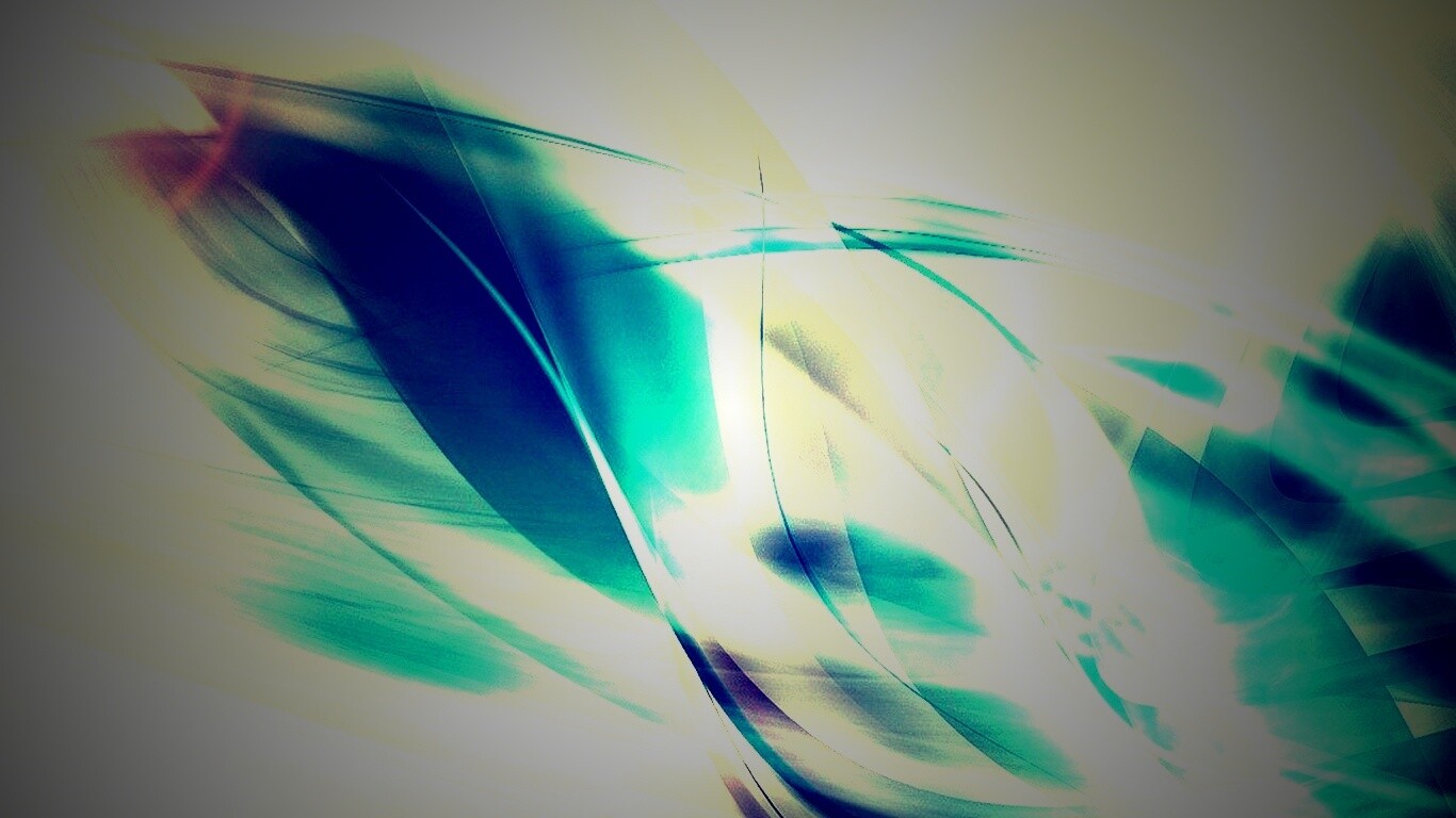 Светящиеся полупрозрачные волны обои