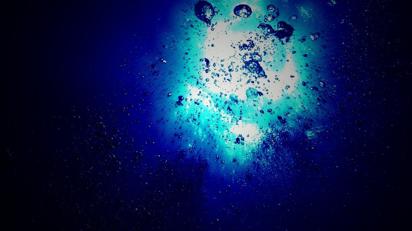 Всплывающие пузыри обои