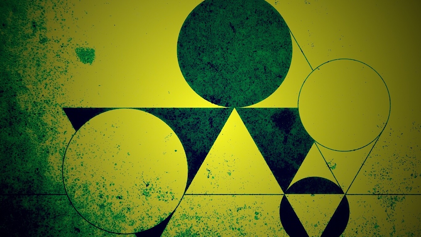 Структура из геометрических фигур обои