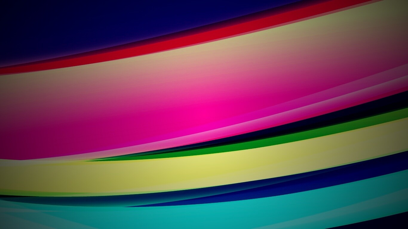 Разноцветные объемные полосы обои