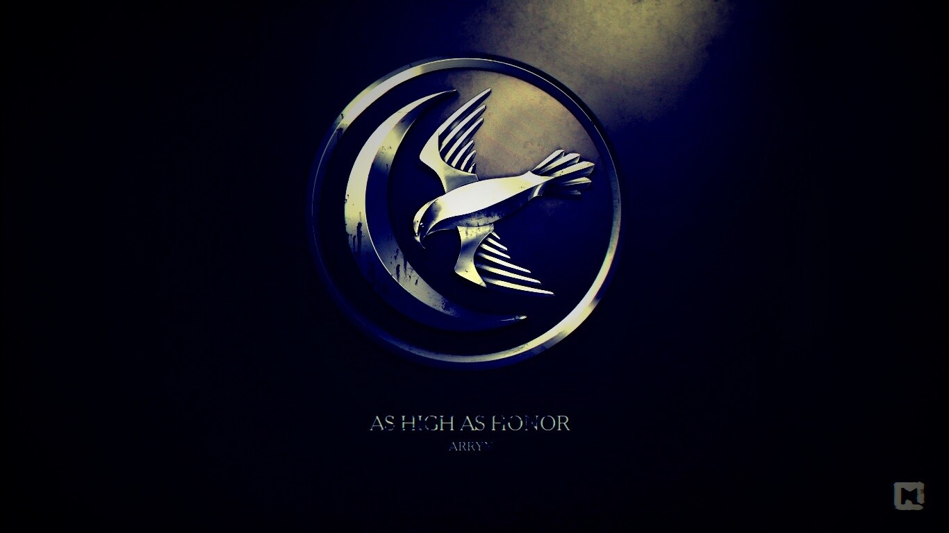 Металлический герб дома Аррен обои