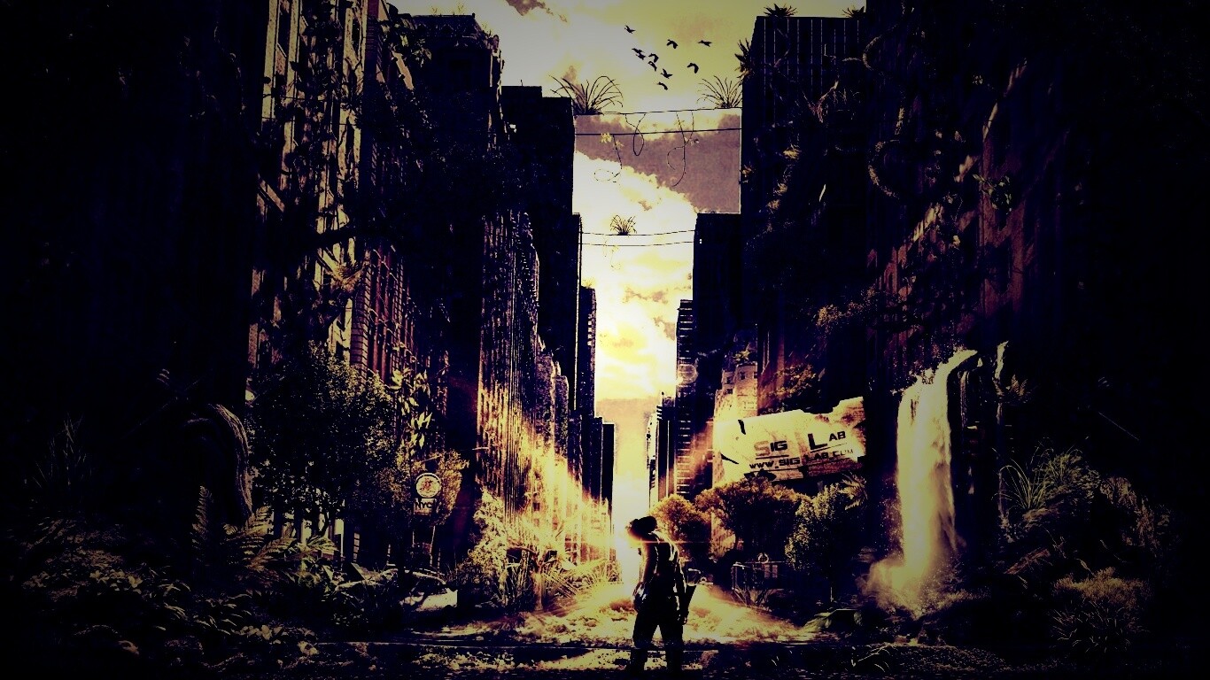 Постапокалиптический мир обои