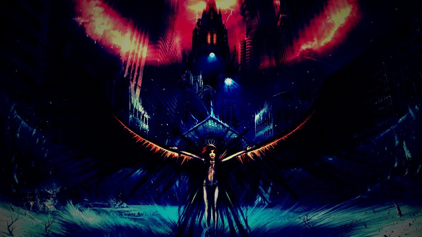 Тёмный ангел обои