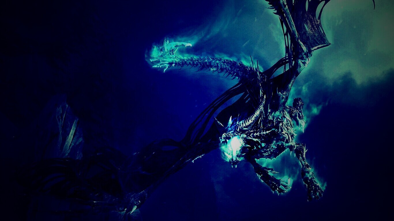 Ледяной дракон обои