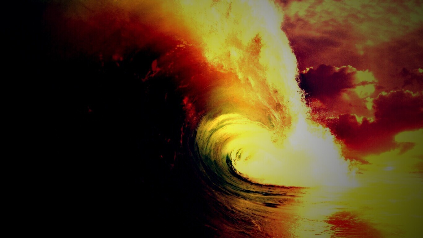 Цунами обои