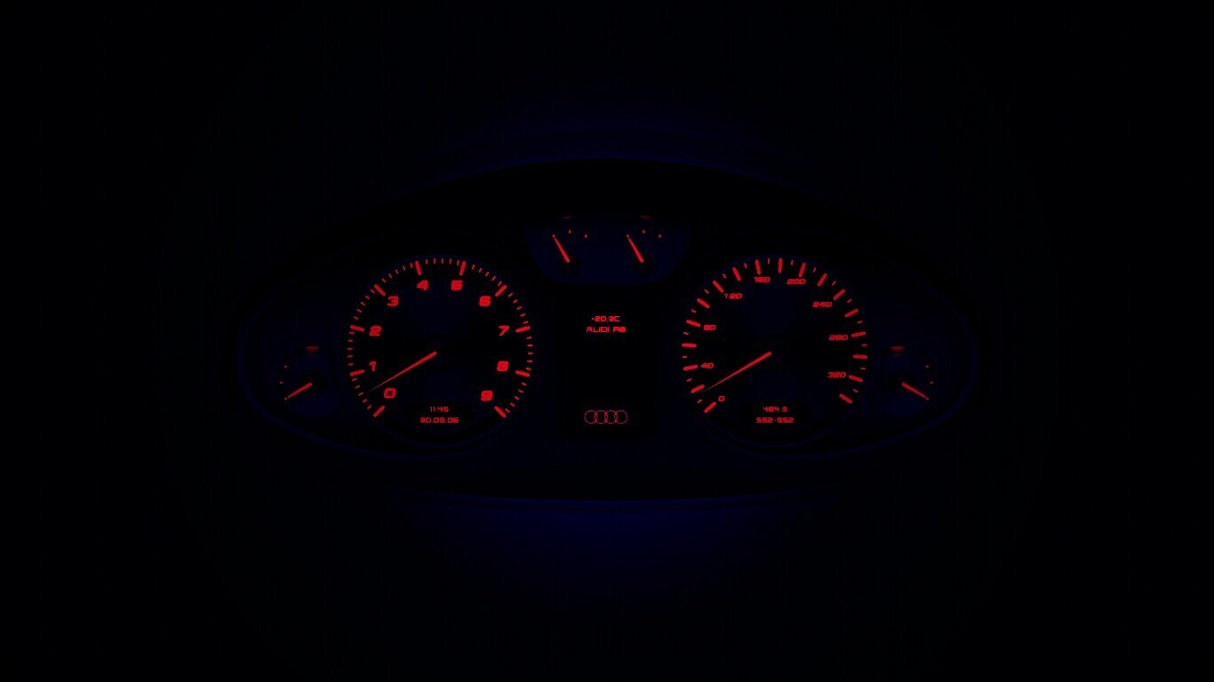 Приборная панель Audi обои