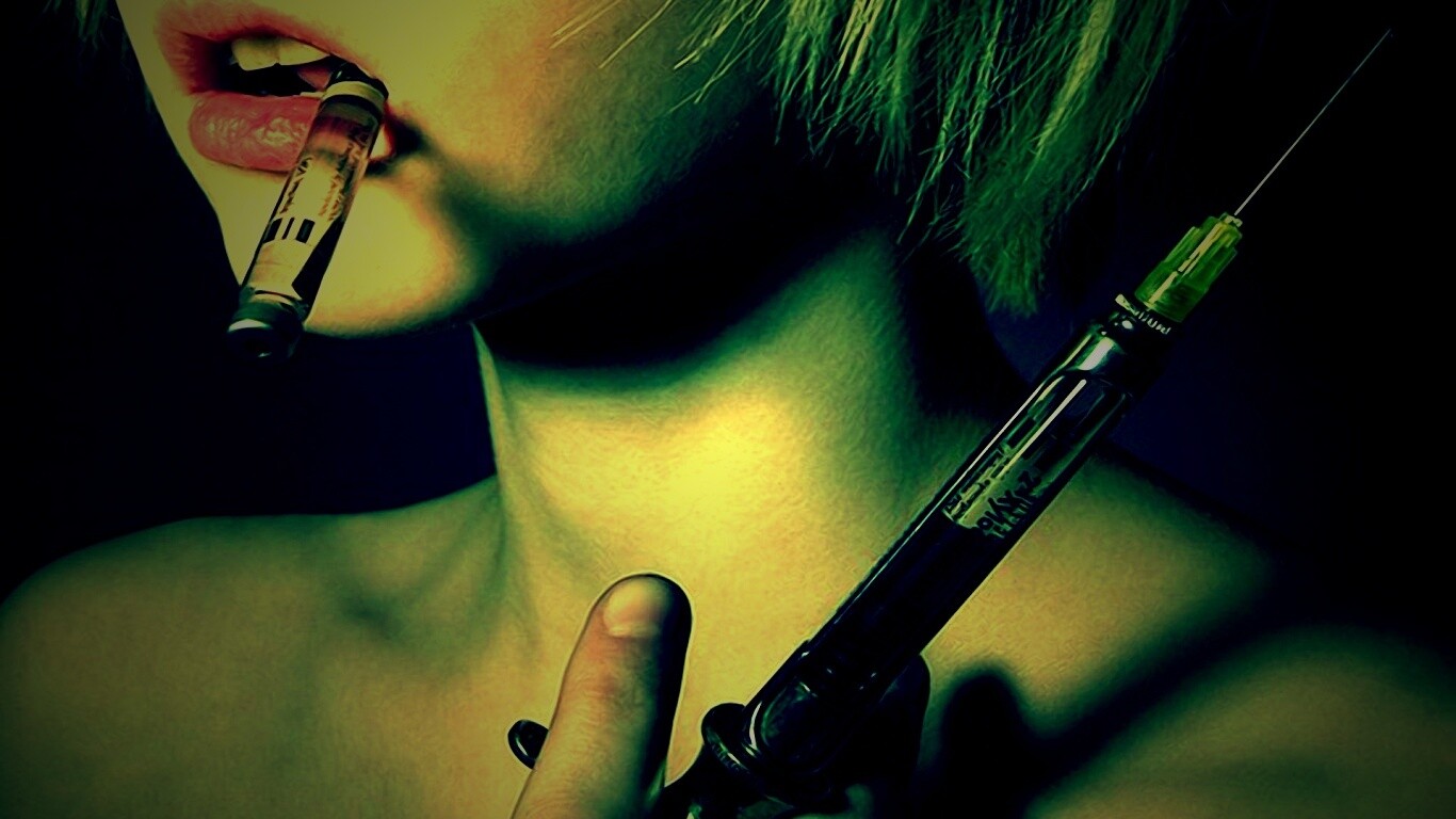 Наркоманка обои