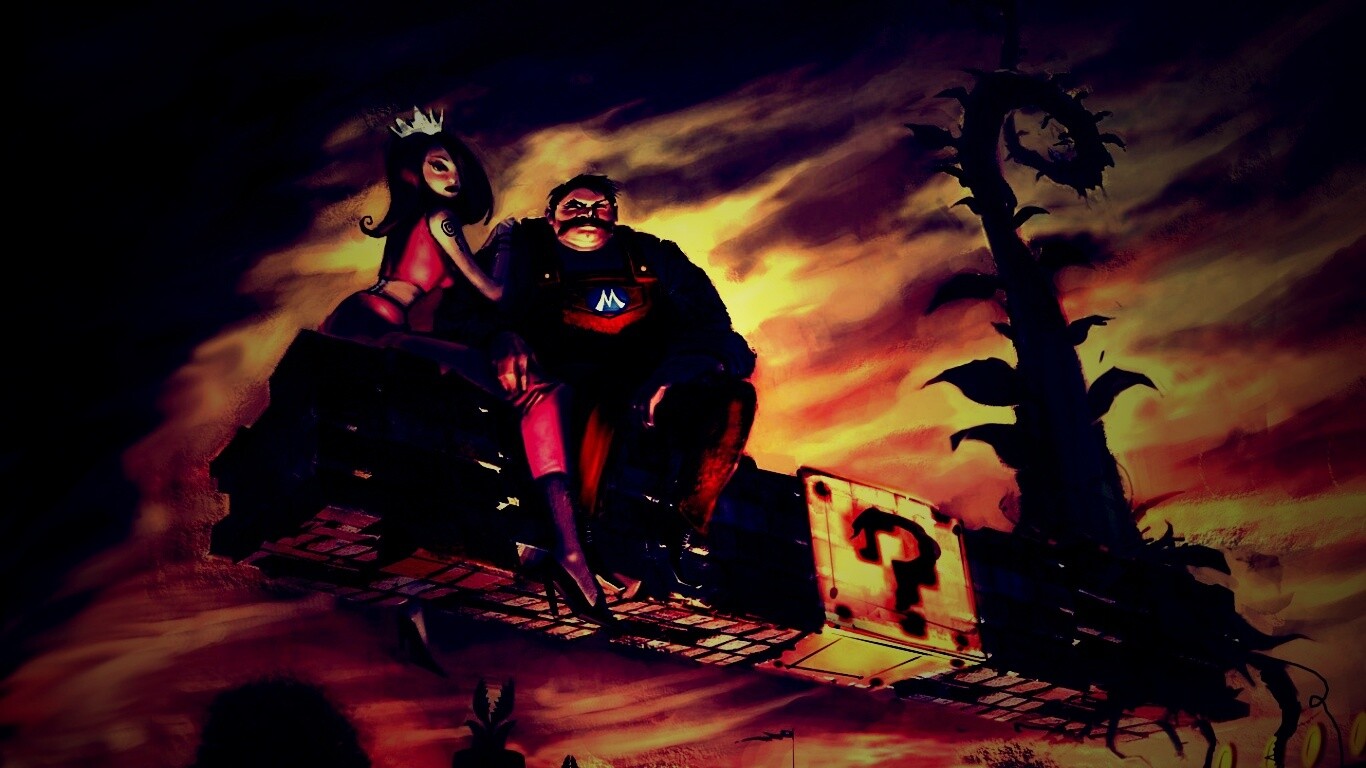 Марио - альтернативная концовка обои