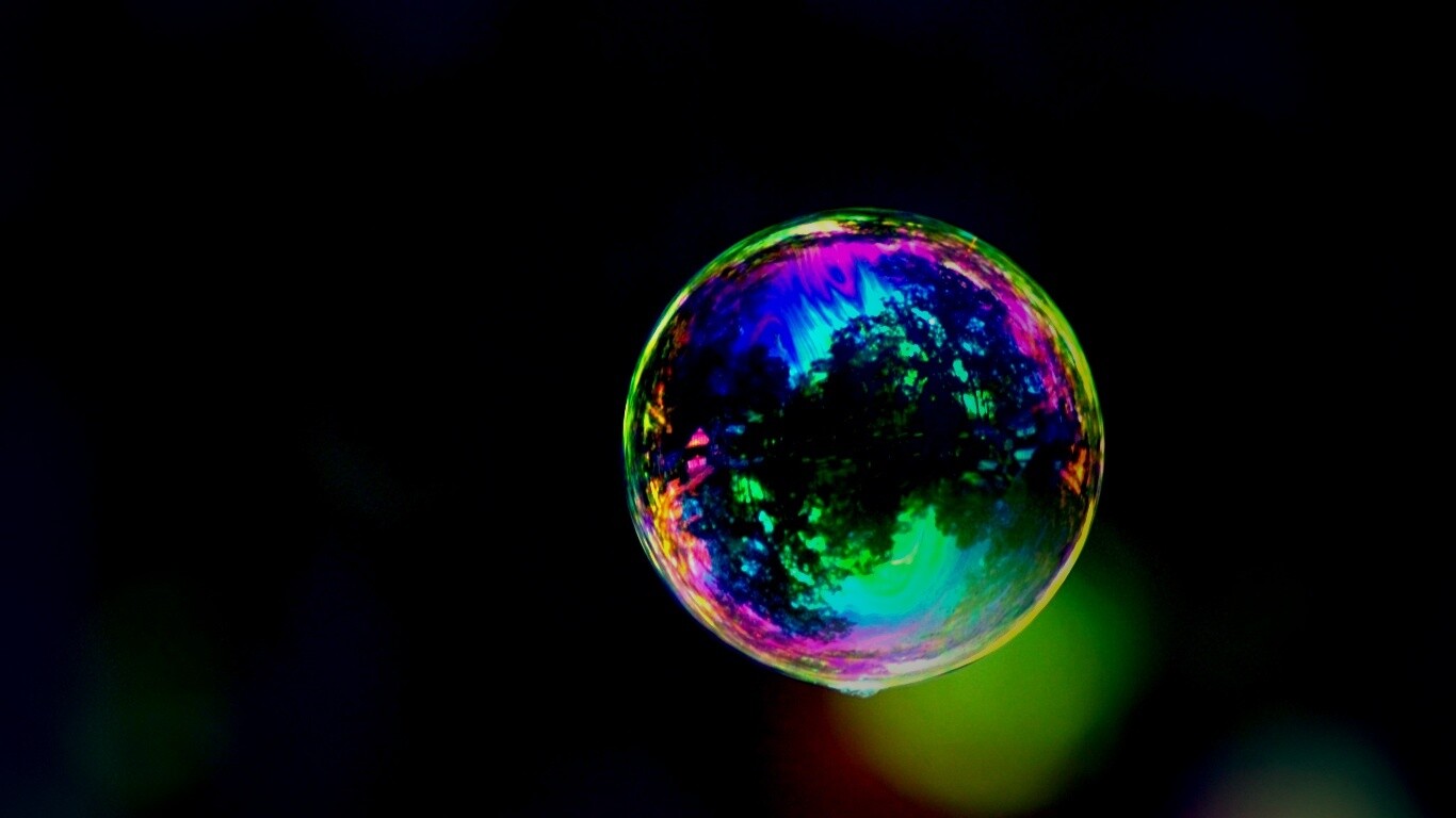 Мыльный пузырь обои