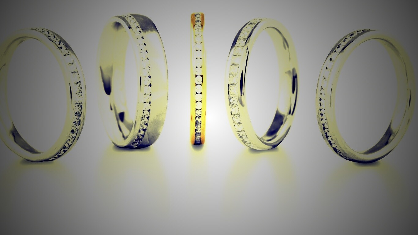 Кольца обои