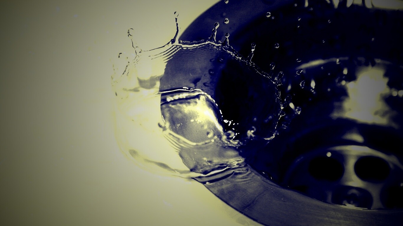 Всплеск обои