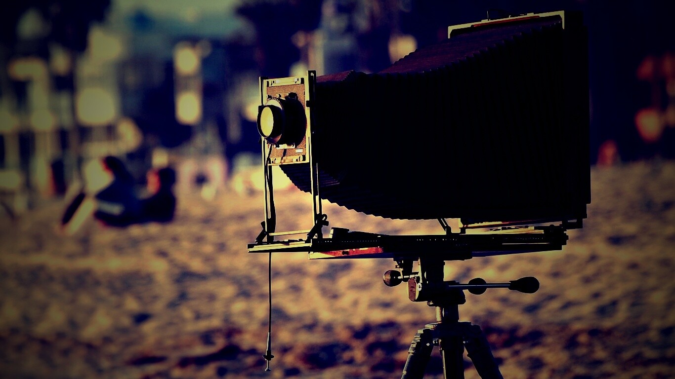 Старинный фотоаппарат обои