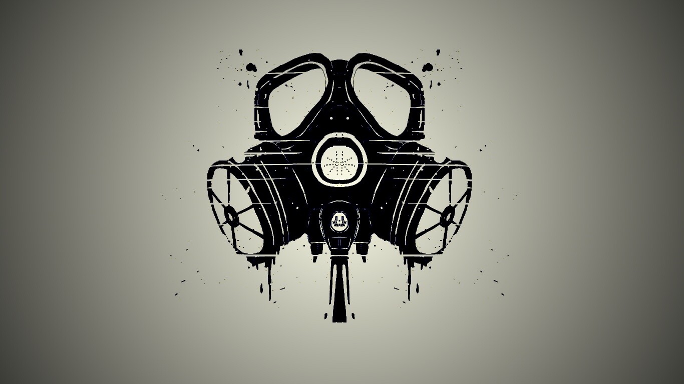 Противогаз обои