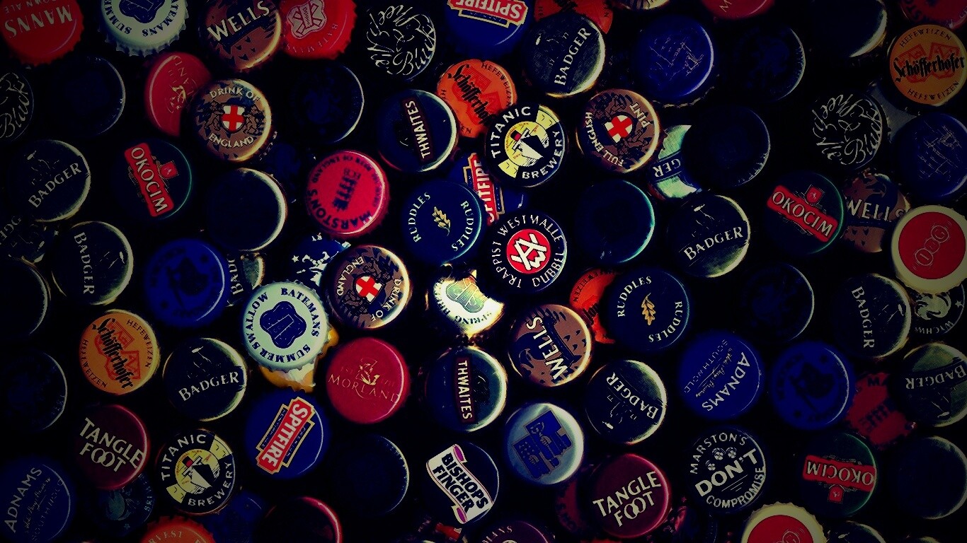Пивные пробки обои