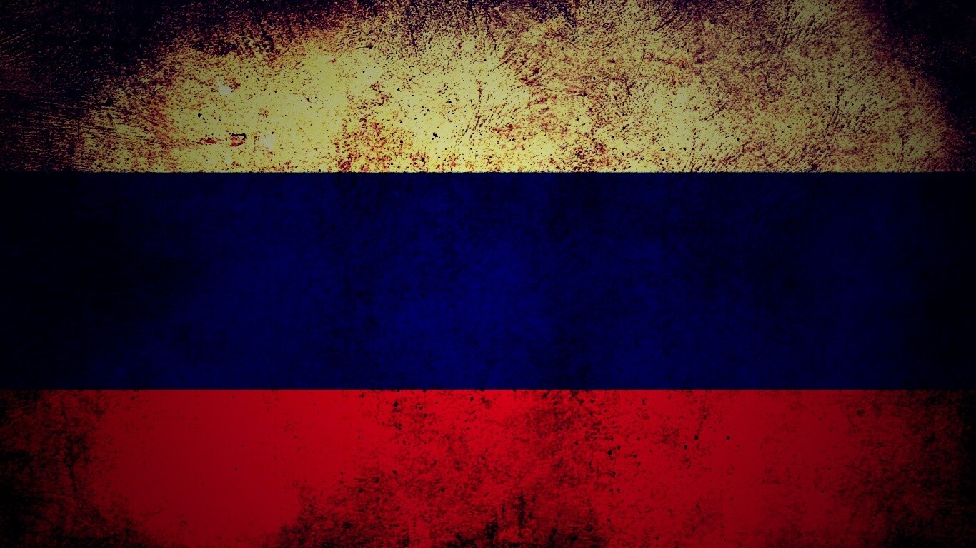 Флаг России обои