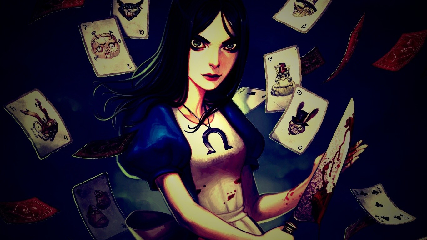 Алиса в стране чудес обои