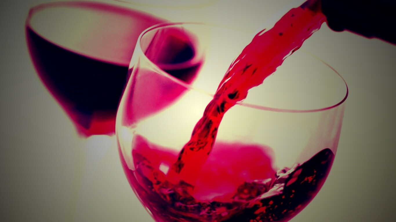 Красное вино обои