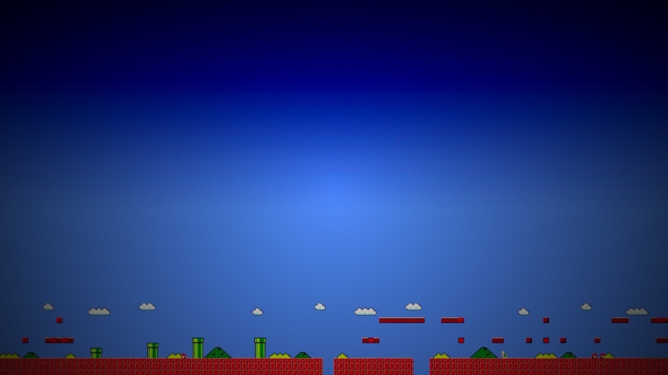 Мир Марио обои