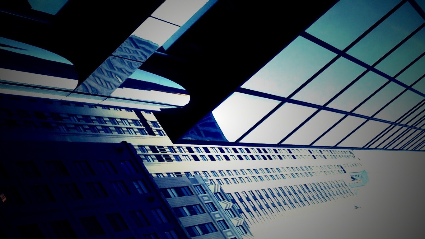 Взгляд вверх обои