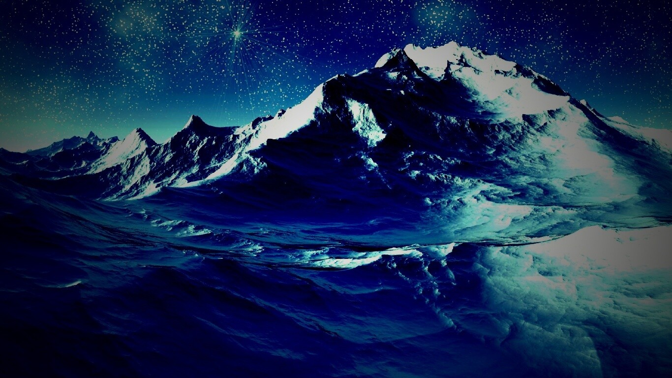 Северные горы обои