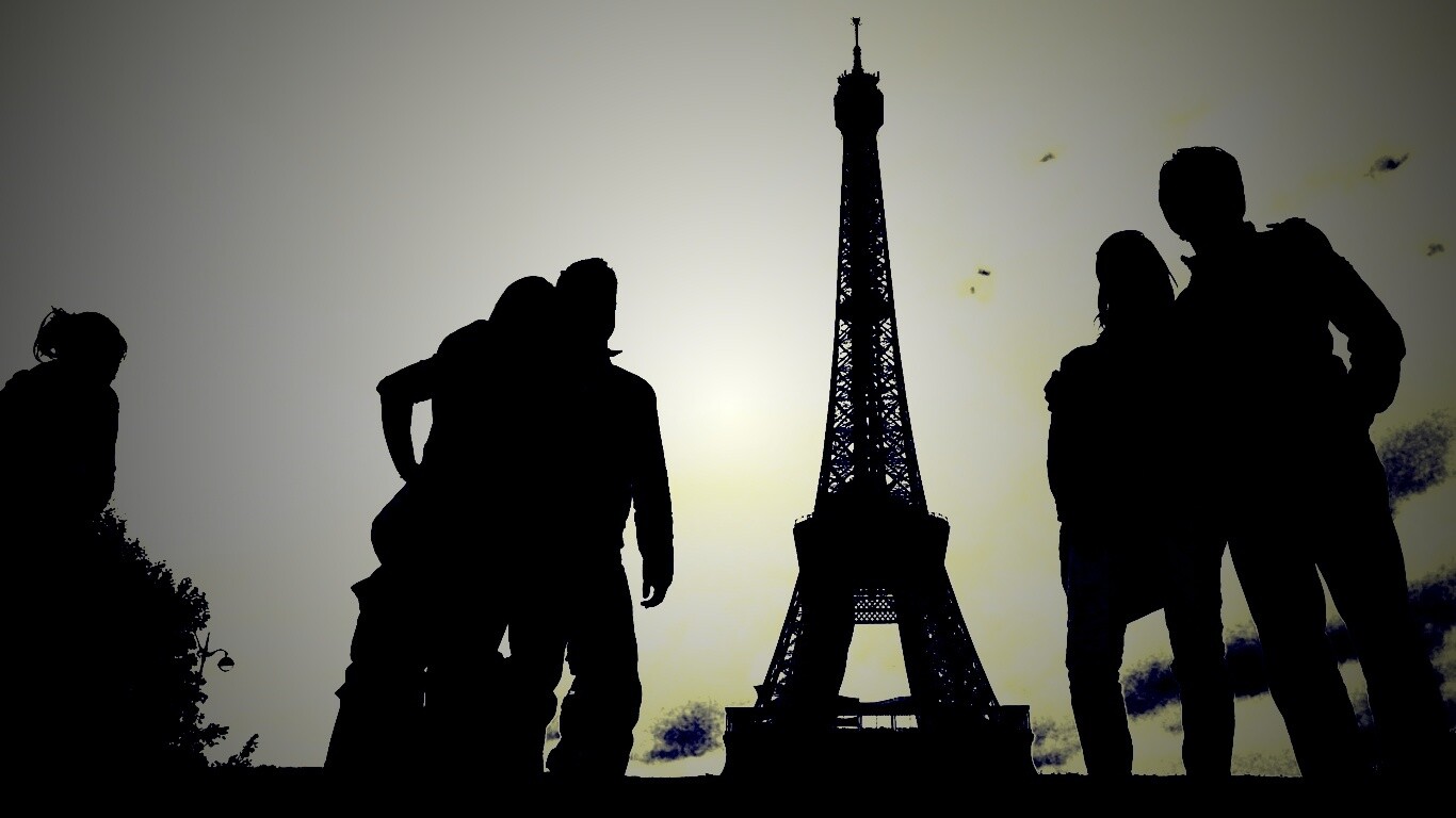Париж обои