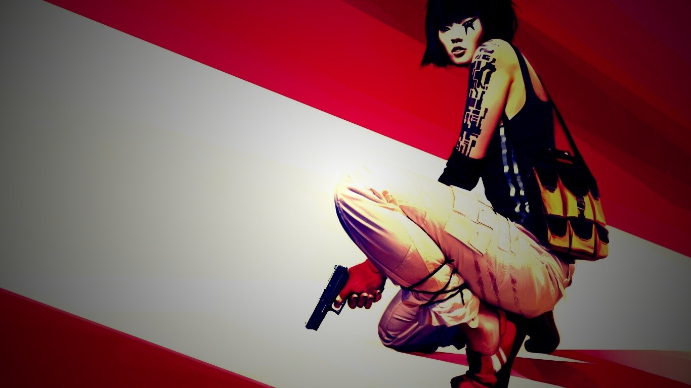 Фейт с пистолетом обои