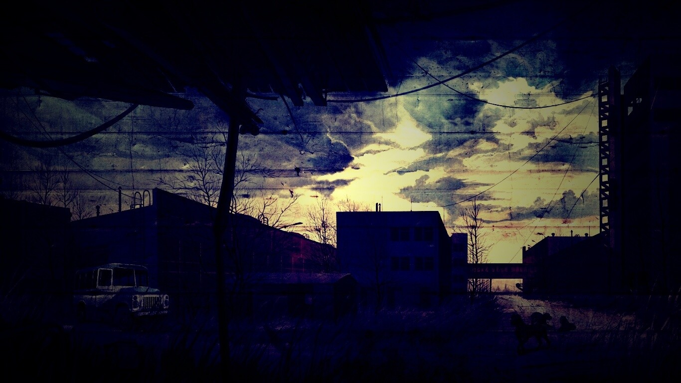 Припять из сталкера обои