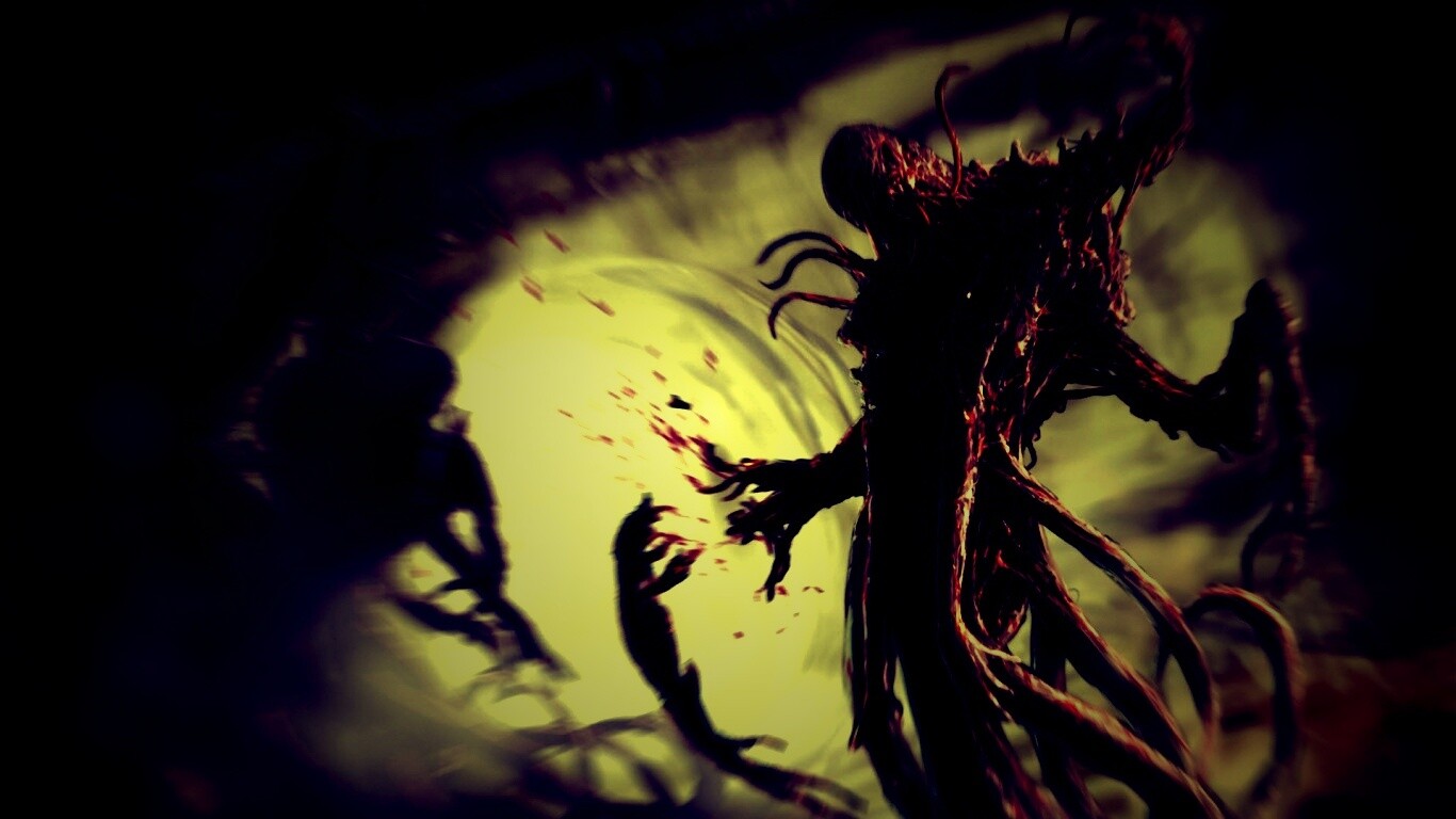 Монстр из Dead Space обои