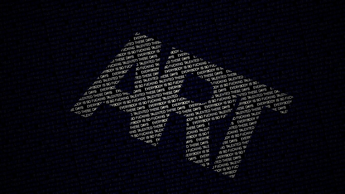 Последнее время все блин такие талантливые обои